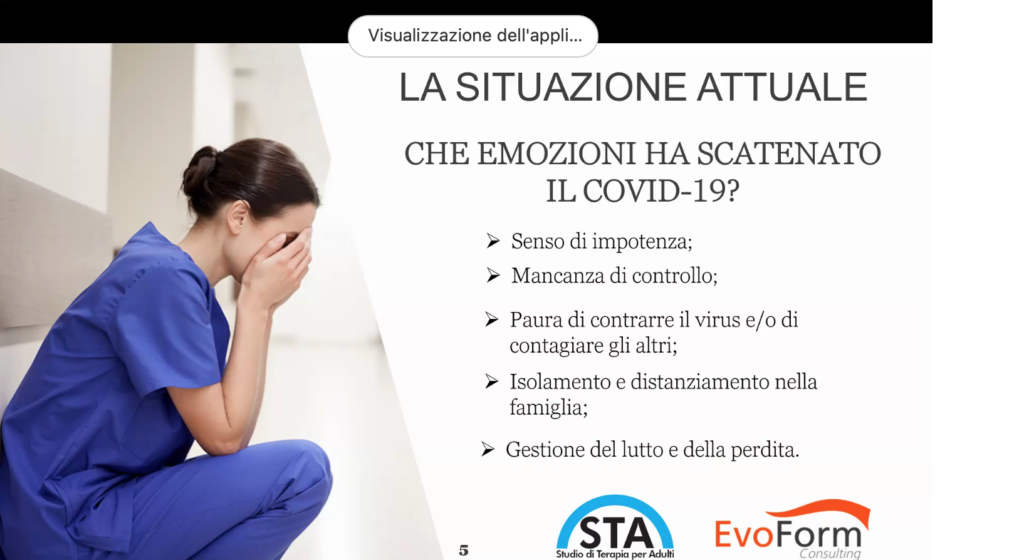 emozioni e covid