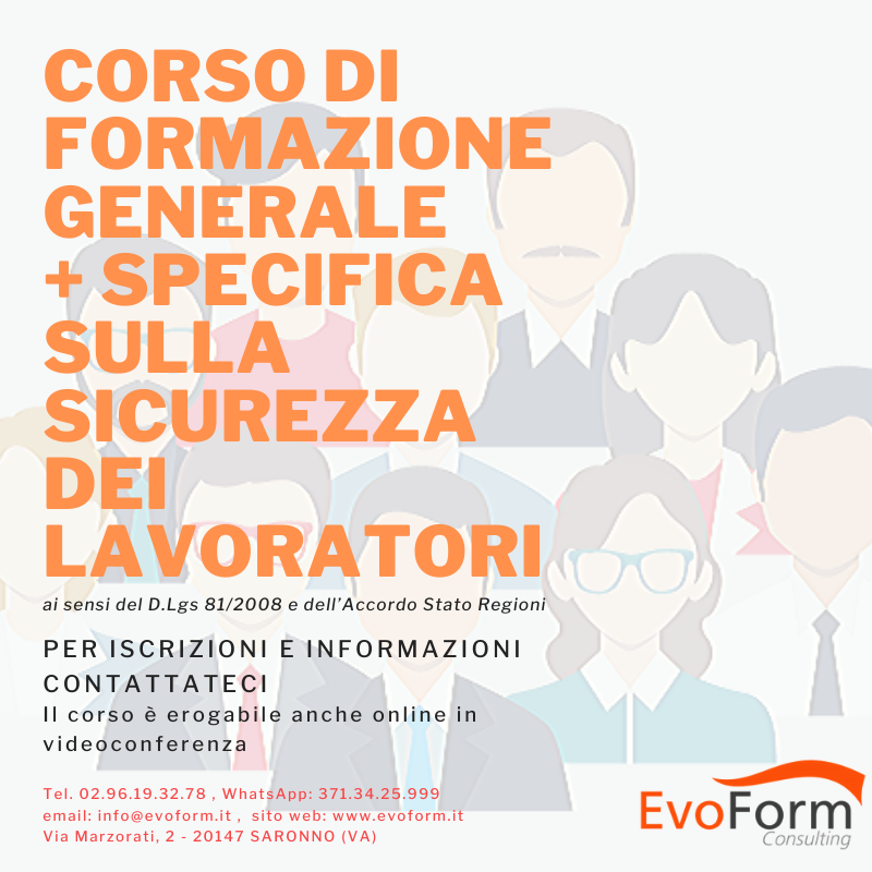 Formazione specifica rischio