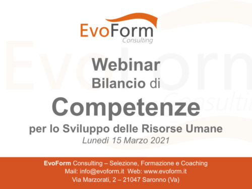 Bilancio di competenze: focus sullo sviluppo delle risorse umane